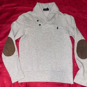 Ralph Lauren mens gray sweater size small